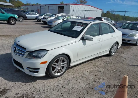 2012 Mercedes-Benz C 300 Sport 4Matic from USA, damaged, VIN WDDGF8BB1CA704383